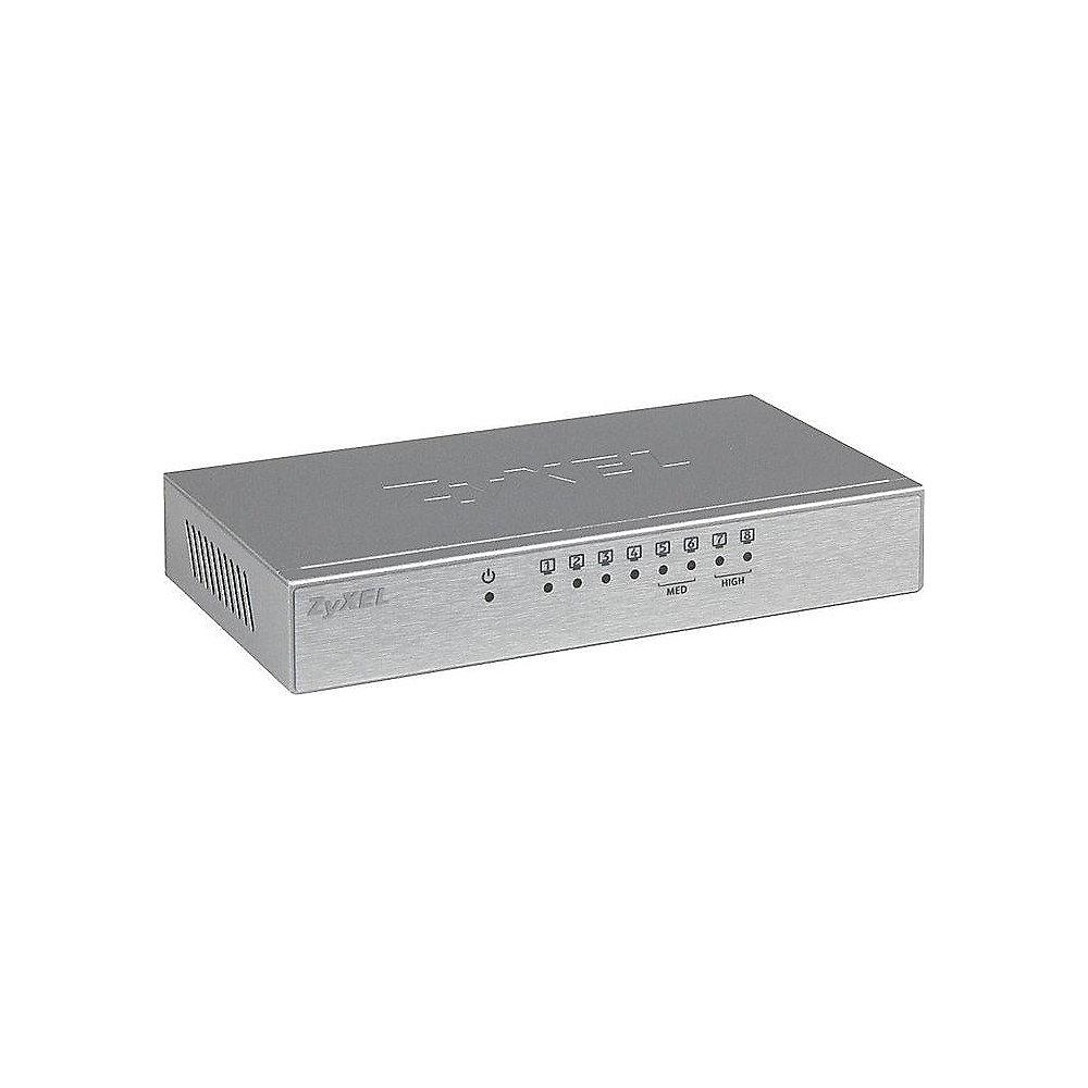 ZyXEL GS-108B V3 8-Port Gigabit Switch (4x QoS Ports), ZyXEL, GS-108B, V3, 8-Port, Gigabit, Switch, 4x, QoS, Ports,