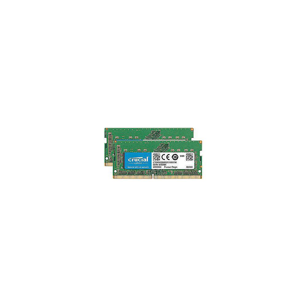 16GB (2x8GB) Crucial DDR4-2400 CL17 PC4-19200 SO-DIMM für iMac 27