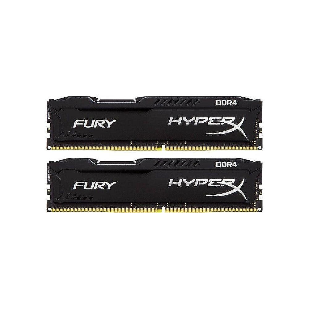 16GB (2x8GB) HyperX Fury schwarz DDR4-2133 CL14 RAM Kit