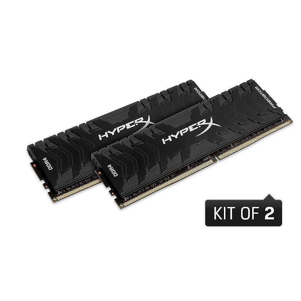 16GB (2x8GB) HyperX Predator DDR4-2666 CL13 RAM Kit