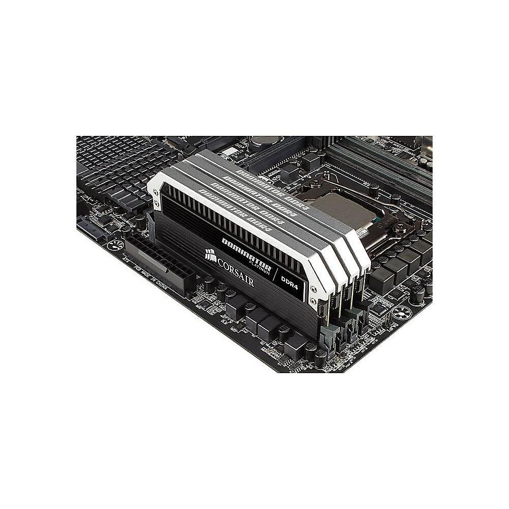 32GB (2x16GB) Corsair Dominator Platinum DDR4-3000 CL15 (15-17-17-35) DIMM-Kit, 32GB, 2x16GB, Corsair, Dominator, Platinum, DDR4-3000, CL15, 15-17-17-35, DIMM-Kit