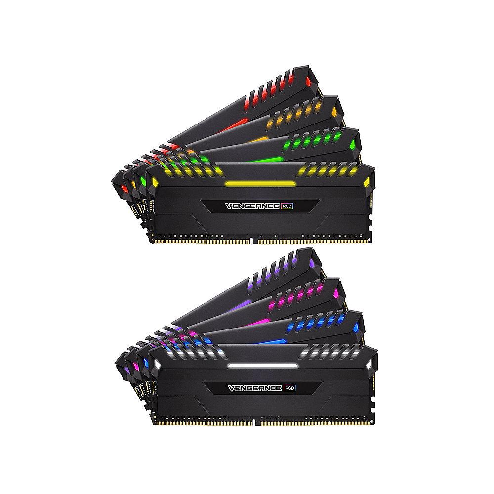 32GB (4x8GB) Corsair Vengeance RGB DDR4-3600 RAM CL18 (18-19-19-39) Kit