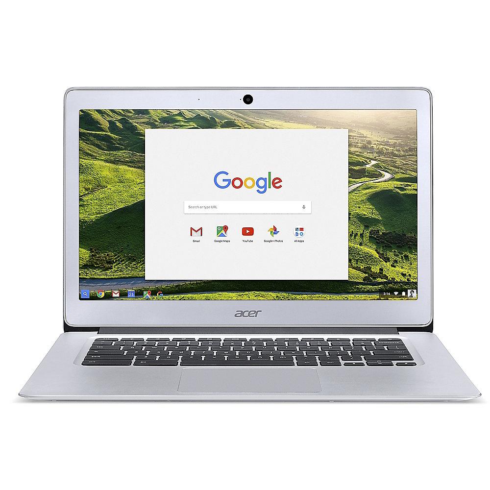 Acer Chromebook 14 CB3-431-C6V9 silber N3160 eMMC Full HD ChromeOS