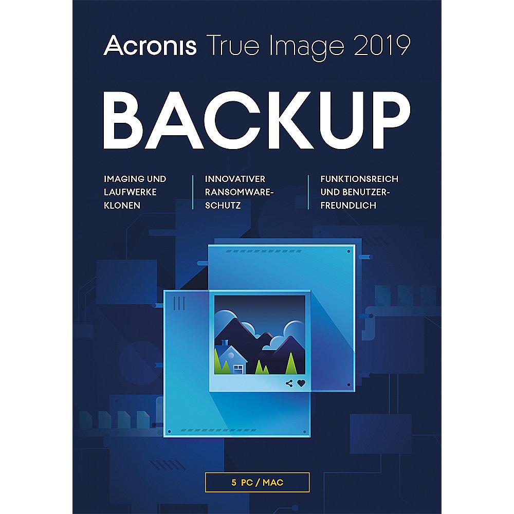 Acronis True Image 2019 5 PC MiniBox, Acronis, True, Image, 2019, 5, PC, MiniBox