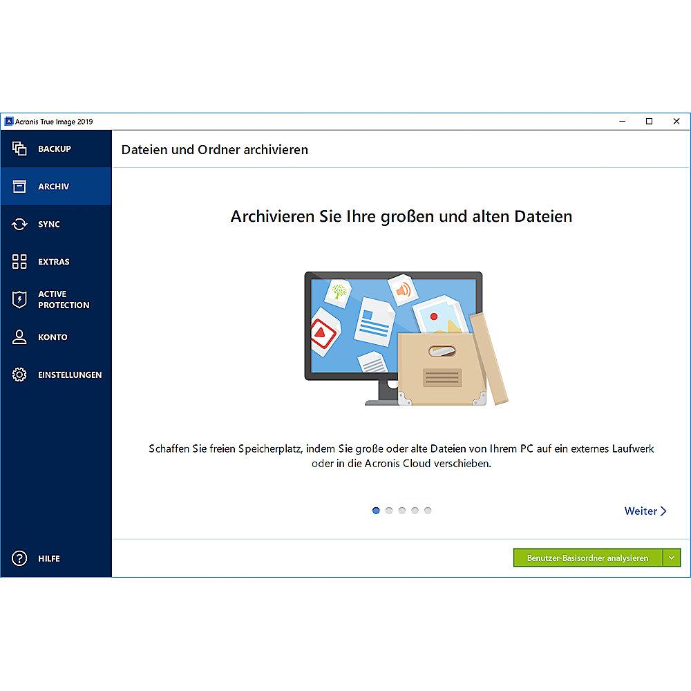 Acronis True Image 2019 5 PC MiniBox, Acronis, True, Image, 2019, 5, PC, MiniBox