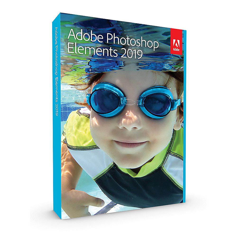 Adobe Photoshop Elements 2019 Upgrade Minibox GER, deutsch, Adobe, Photoshop, Elements, 2019, Upgrade, Minibox, GER, deutsch
