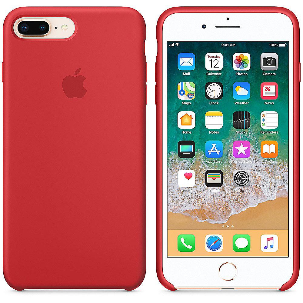 Apple Original iPhone 8 / 7 Plus Silikon Case-(PRODUCT)RED