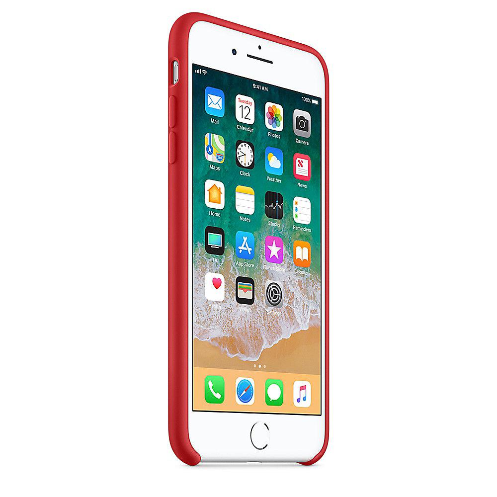 Apple Original iPhone 8 / 7 Plus Silikon Case-(PRODUCT)RED