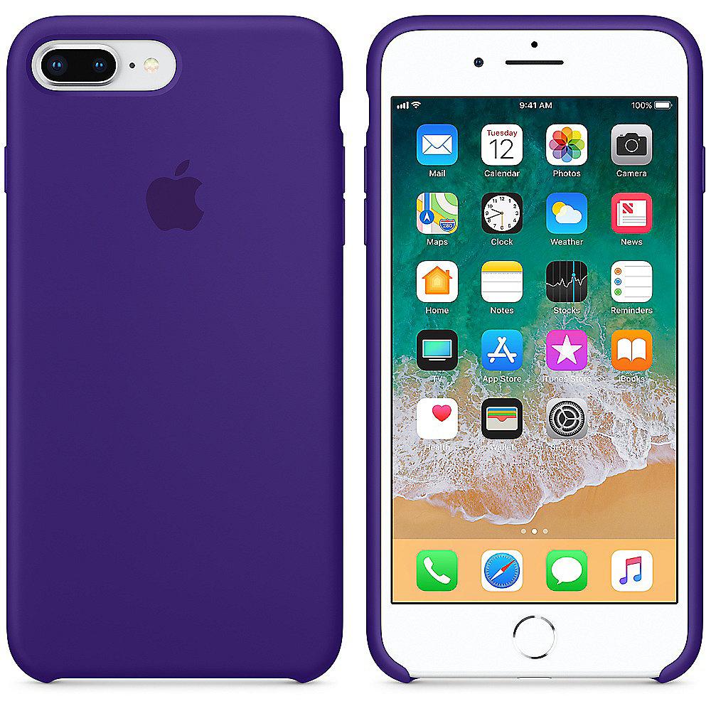 Apple Original iPhone 8 / 7 Plus Silikon Case-Ultraviolett