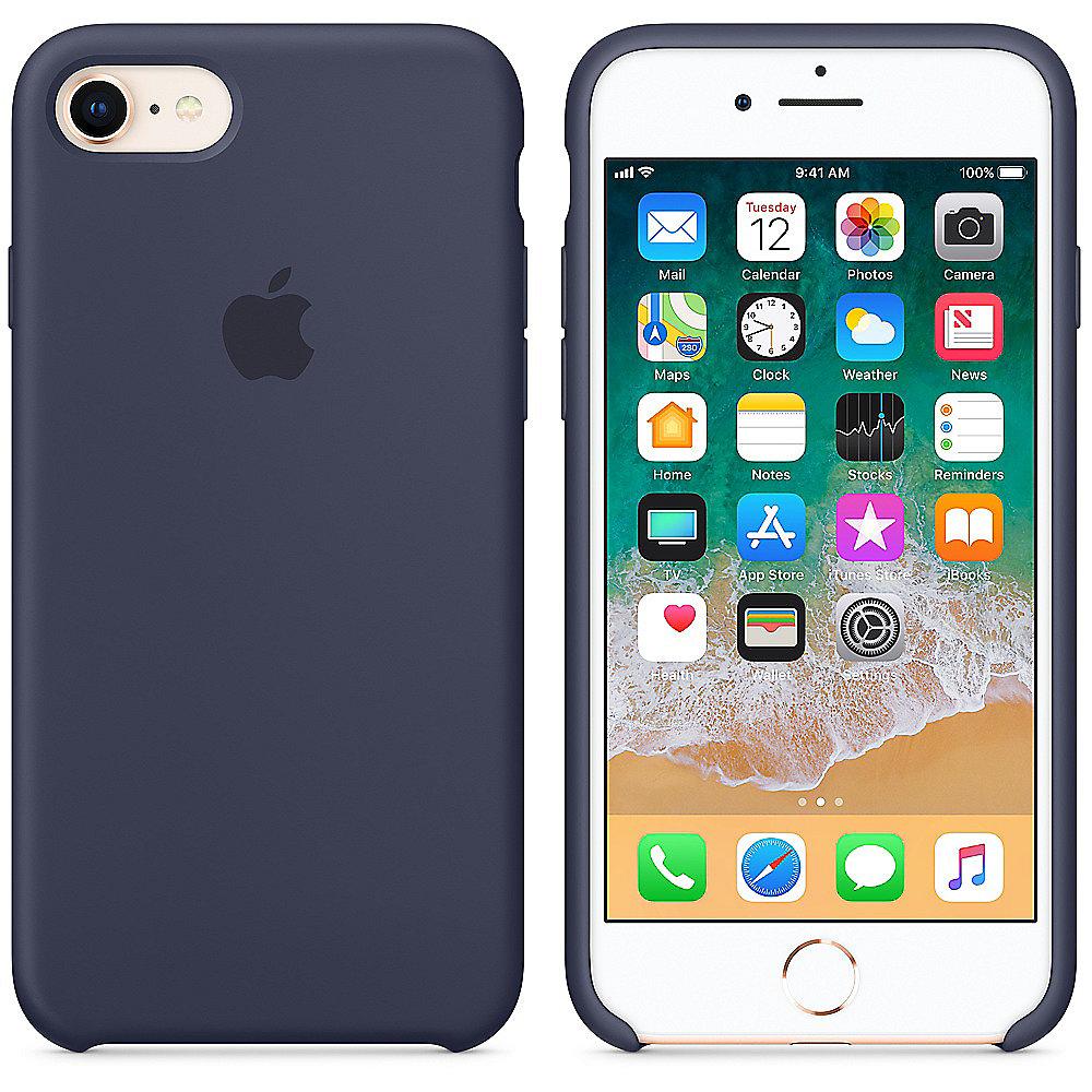Apple Original iPhone 8 / 7 Silikon Case-Mitternachtsblau, Apple, Original, iPhone, 8, /, 7, Silikon, Case-Mitternachtsblau