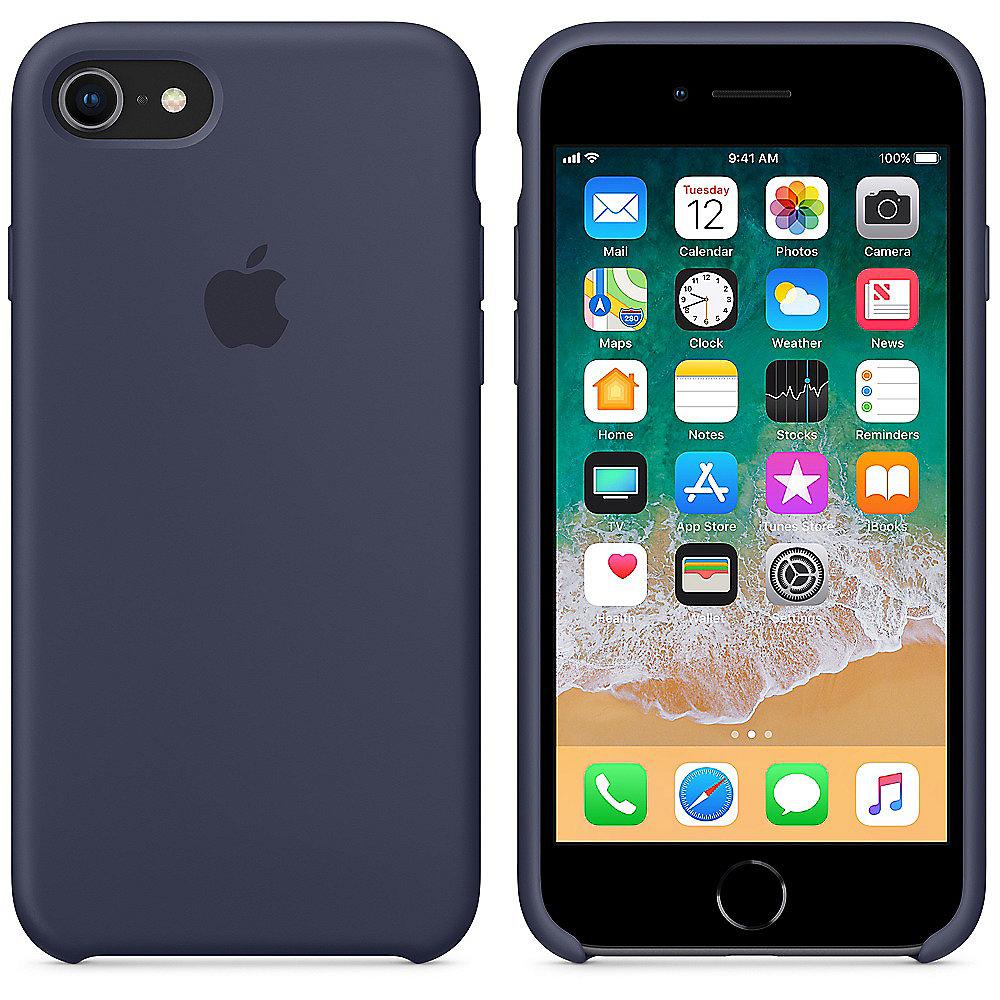 Apple Original iPhone 8 / 7 Silikon Case-Mitternachtsblau