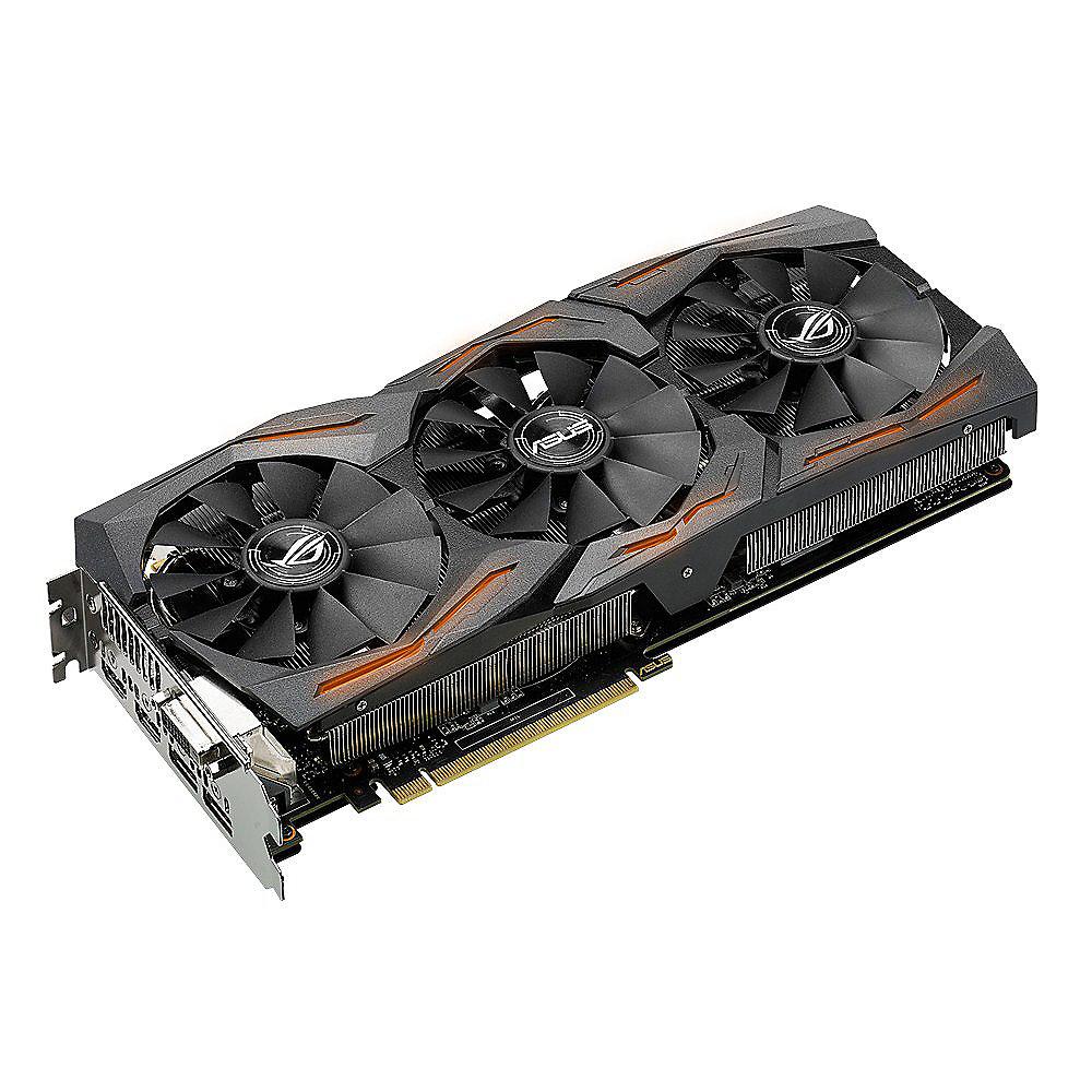 Asus AMD Radeon ROG Strix RX 580 OC Grafikkarte 8GB GDDR5 2x HDMI/2xDP/DVI