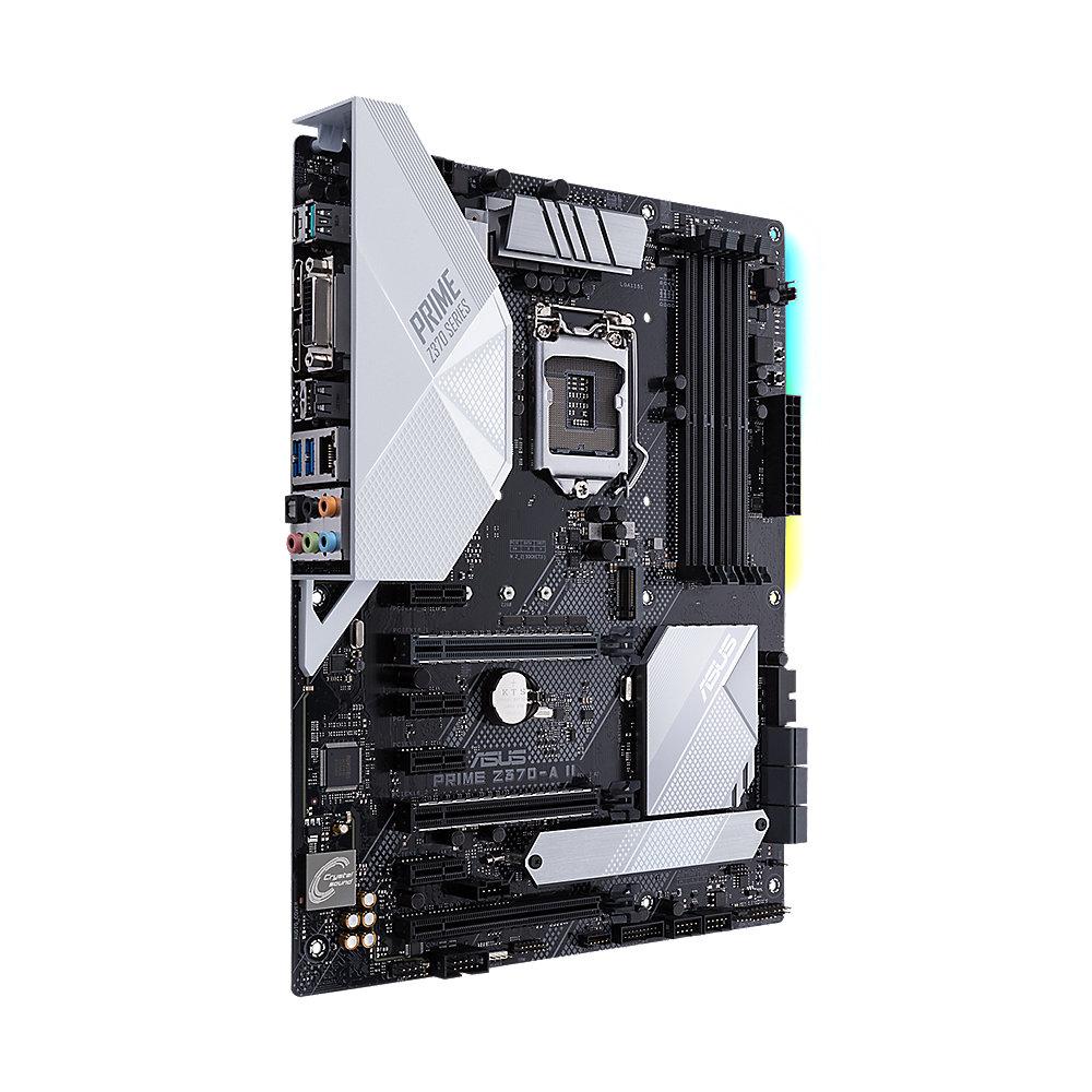 ASUS PRIME Z370-A II ATX Mainboard 1151 DP/HDMI/DVI/M.2/USB3.1