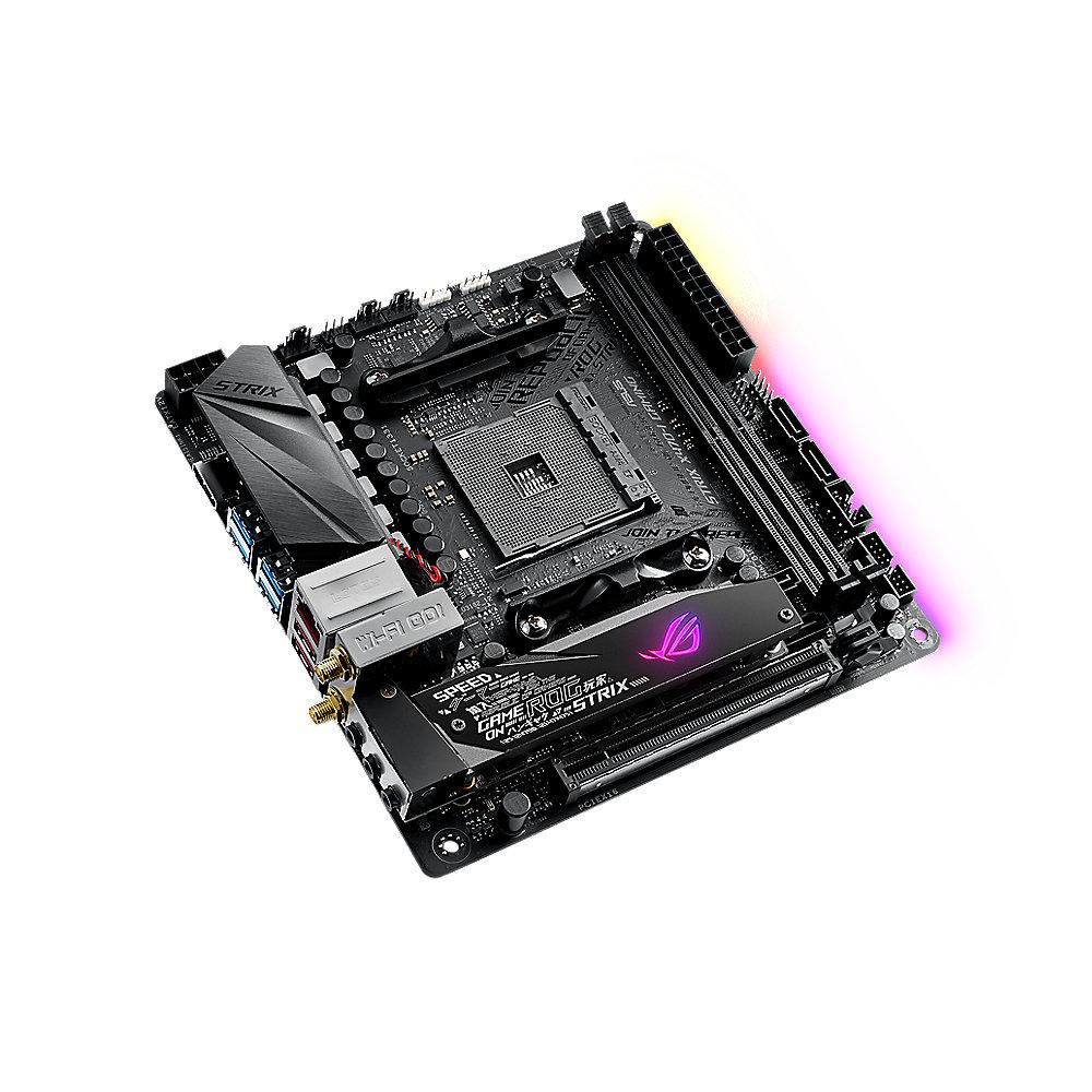 ASUS ROG STRIX X470-I Gaming ITX Mainboard Sockel AM4 USB3.1(Gen2 Typ C)/M.2