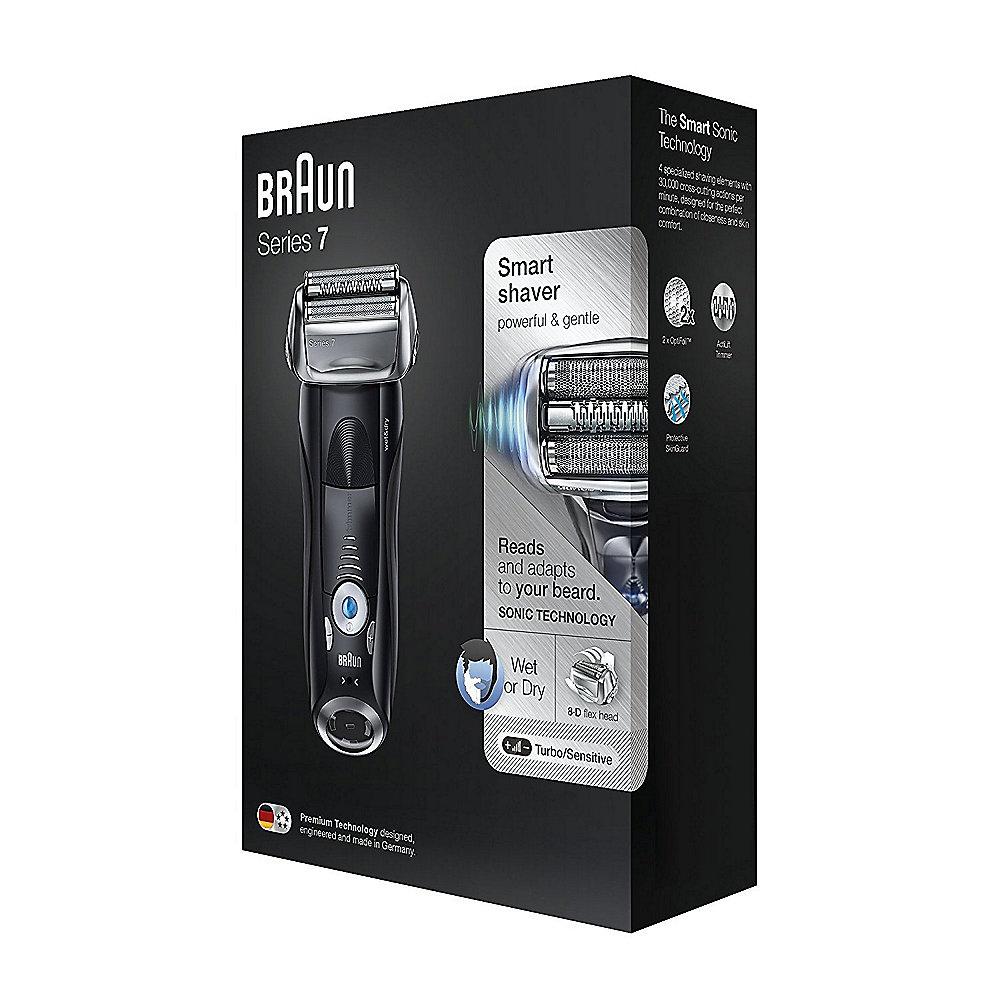 Braun Series 7 - 7840s Rasierer wet & dry schwarz, Braun, Series, 7, 7840s, Rasierer, wet, &, dry, schwarz