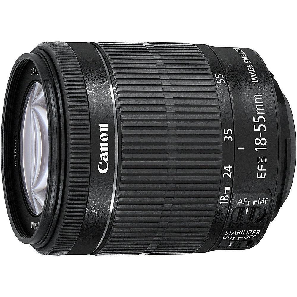 Canon EF-S 18-55mm f/3.5-5.6 IS STM Standard Zoom Objektiv, Canon, EF-S, 18-55mm, f/3.5-5.6, IS, STM, Standard, Zoom, Objektiv