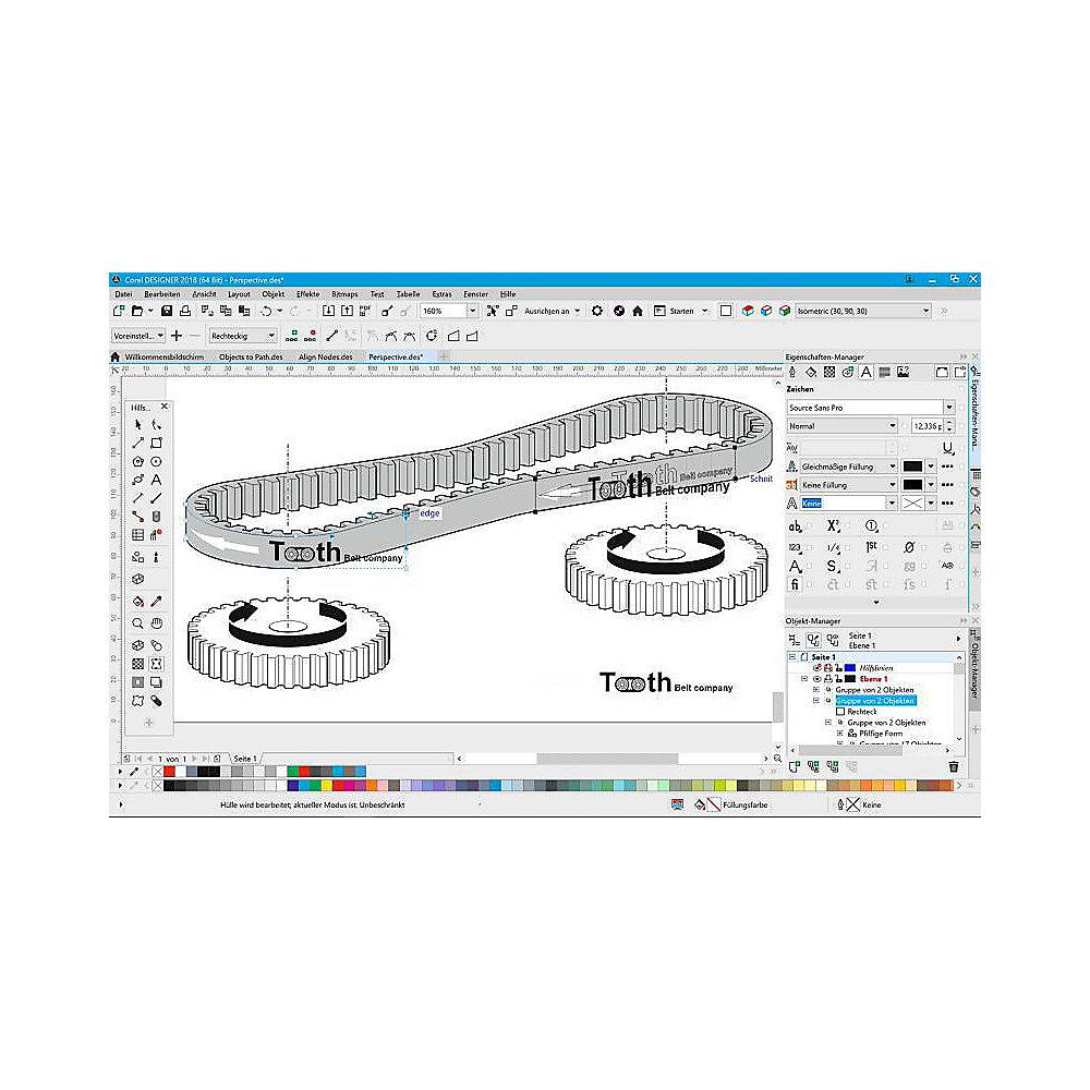 CORELDRAW Technical Suite 2018 Single User Upgrade (ML) ESD