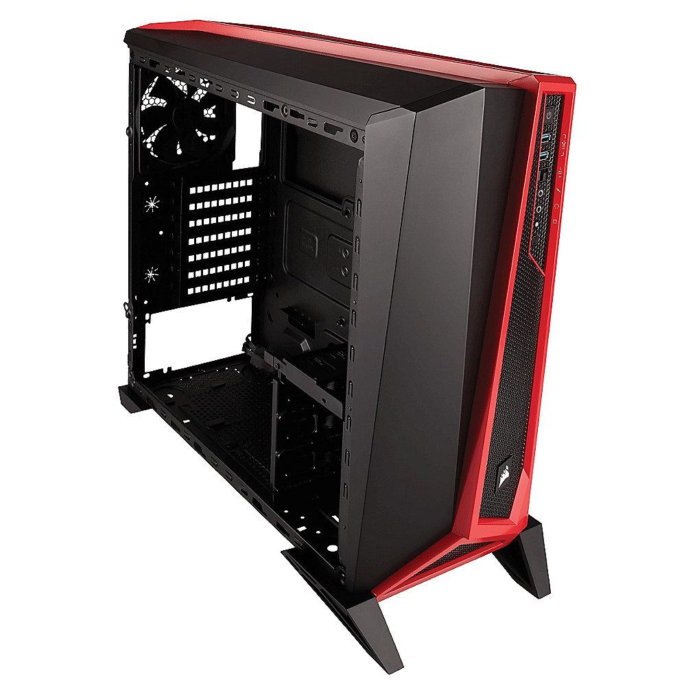 Corsair Carbide SPEC-ALPHA Schwarz/Rot Midi Tower Gaming Gehäuse Seitenfenster, Corsair, Carbide, SPEC-ALPHA, Schwarz/Rot, Midi, Tower, Gaming, Gehäuse, Seitenfenster