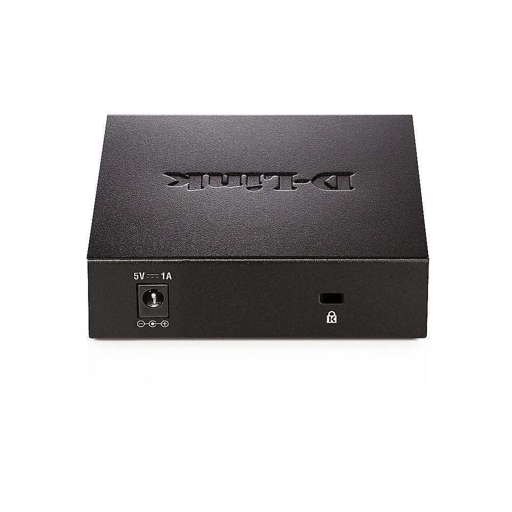 D-Link DGS-105 5-Port Desktop Gigabit Switch, D-Link, DGS-105, 5-Port, Desktop, Gigabit, Switch