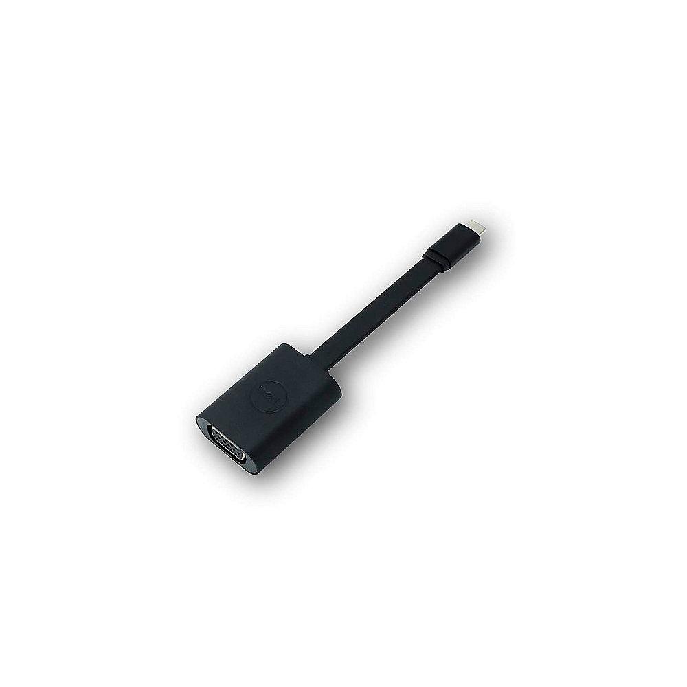 DELL 470-ABNC Adapter USB-C zu VGA, schwarz, DELL, 470-ABNC, Adapter, USB-C, VGA, schwarz