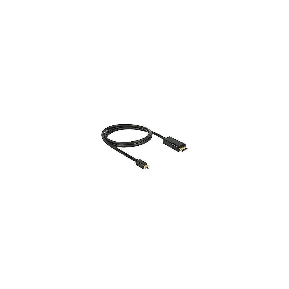 DeLOCK Adapterkabel 1m Mini DisplayPort zu HDMI-A 4K St./St. schwarz, DeLOCK, Adapterkabel, 1m, Mini, DisplayPort, HDMI-A, 4K, St./St., schwarz