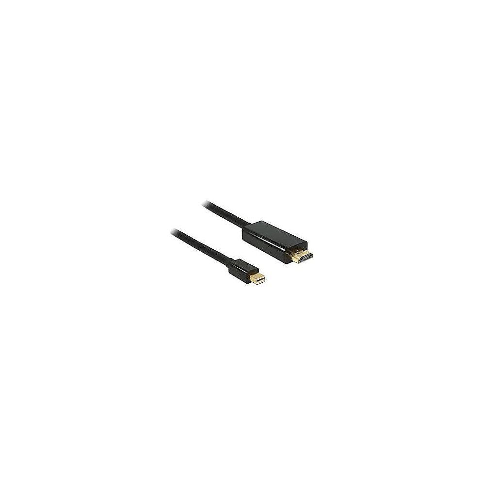 DeLOCK Adapterkabel 1m Mini DisplayPort zu HDMI-A 4K St./St. schwarz, DeLOCK, Adapterkabel, 1m, Mini, DisplayPort, HDMI-A, 4K, St./St., schwarz