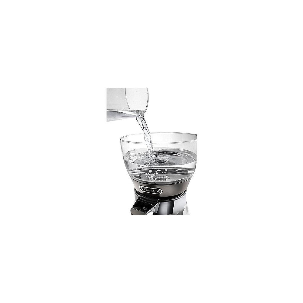 Delonghi ICM17210 Clessidra Filterkaffeemaschine, silber-grau