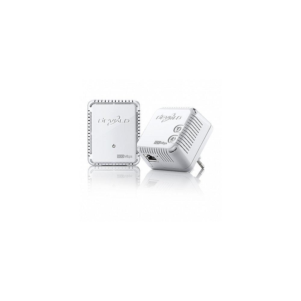 devolo dLAN 500 WiFi Starter Kit (500Mbit, 2er Kit, Powerline   WLAN, 1xLAN)