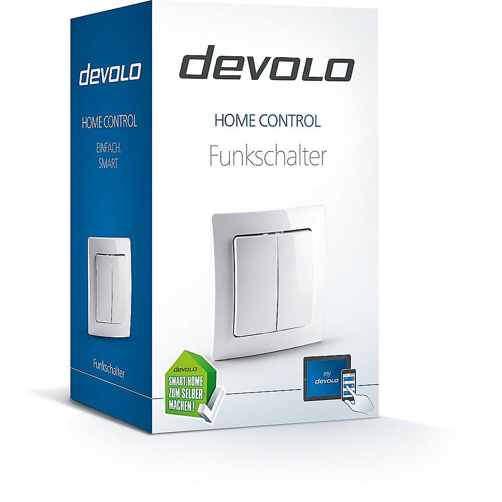 devolo Home Control Funkschalter (Smart Home, Z Wave, Hausautomation, Schalter)