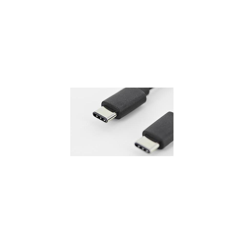 ednet USB 3.1 Anschlusskabel 1m Premium USB-C St./St. 84317 schwarz
