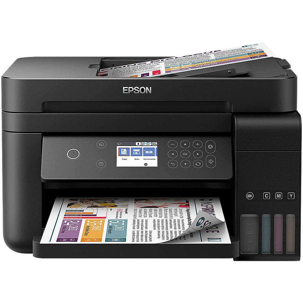 EPSON EcoTank ET-3750 Drucker Scanner Kopierer WLAN   3 Jahre Garantie*