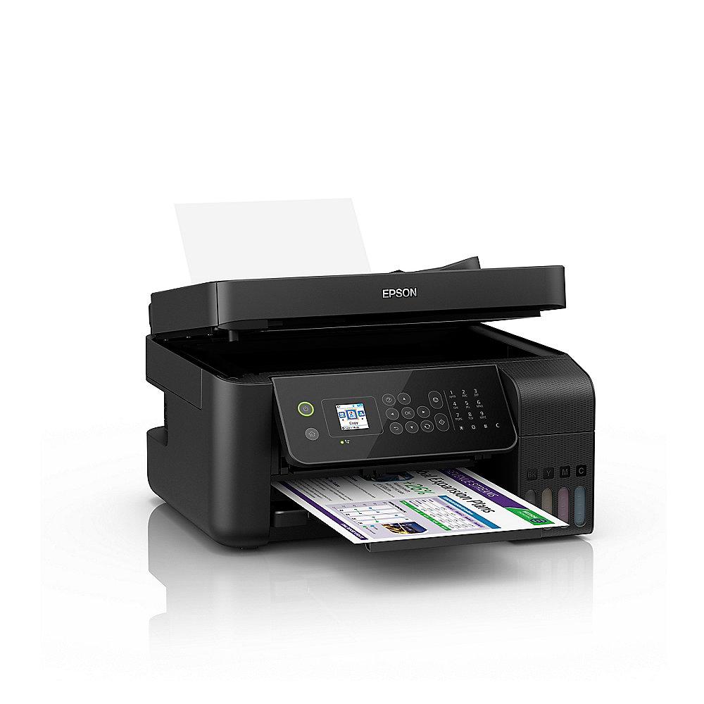 EPSON EcoTank ET-4700 Multifunktionsdrucker Scanner Kopierer Fax LAN WLAN, EPSON, EcoTank, ET-4700, Multifunktionsdrucker, Scanner, Kopierer, Fax, LAN, WLAN