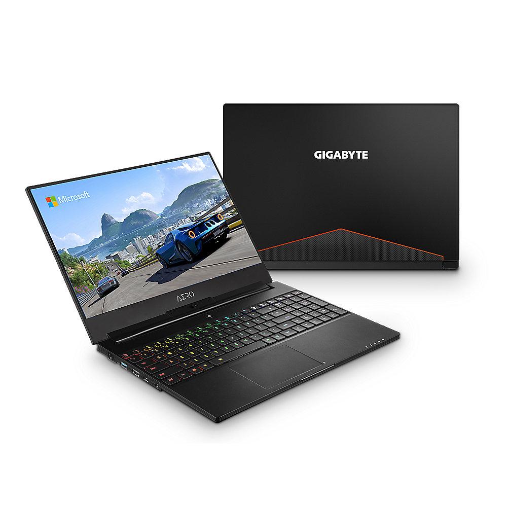 Gigabyte Aero 15Wv8-DE025PB 15,6"FHD i7-8750H 16GB/512GB SSD GTX 1060 Win10Pro