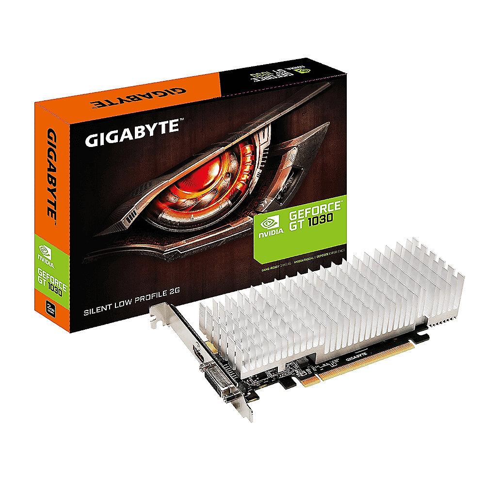 Gigabyte GeForce GT 1030 2GB GDDR5 Grafikkarte DVI/HDMI passiv Low Profile, Gigabyte, GeForce, GT, 1030, 2GB, GDDR5, Grafikkarte, DVI/HDMI, passiv, Low, Profile