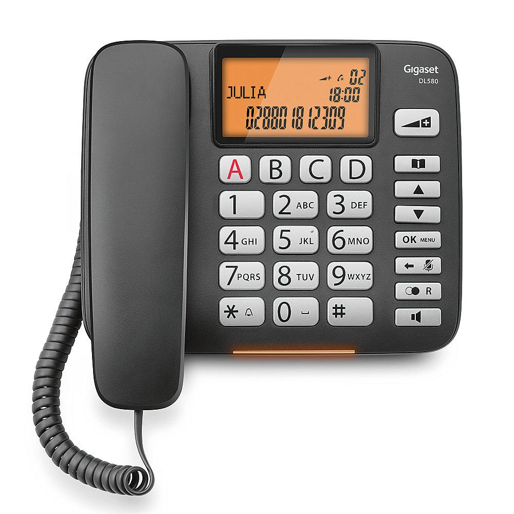 Gigaset DL580 Großtastentelefon S30350-S216-B101