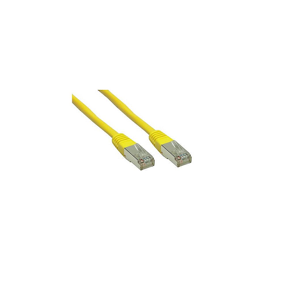 Good Connections Patchkabel Cat. 6 2x RJ45 Stecker BLISTER gelb 3m