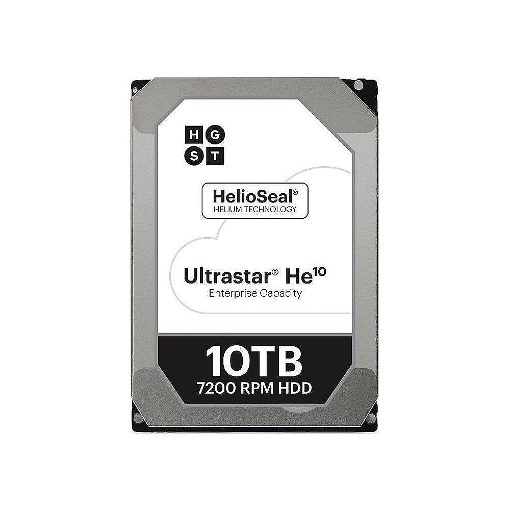 HGST Ultrastar He10 - 10TB 7200rpm 256MB 3,5 Zoll SATA600 4Kn ISE, HGST, Ultrastar, He10, 10TB, 7200rpm, 256MB, 3,5, Zoll, SATA600, 4Kn, ISE