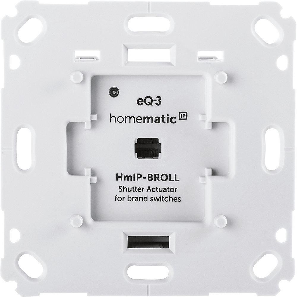 Homematic IP 10er Set Rollladenaktor für Markenschalter - Unterputz HmIP-BROLL