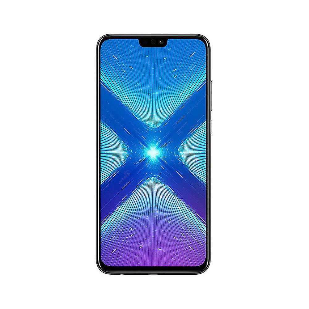 Honor 8X black 128 GB Android 8.1 Smartphone mit Dual-Kamera