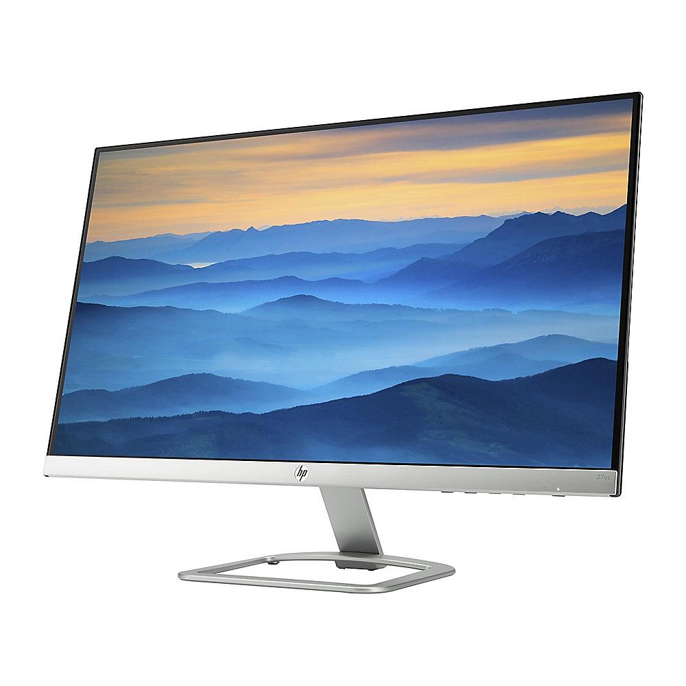 HP 27es Display (27") 68,58cm 16:9 FHD VGA/HDMI 7ms 10Mio:1 LED