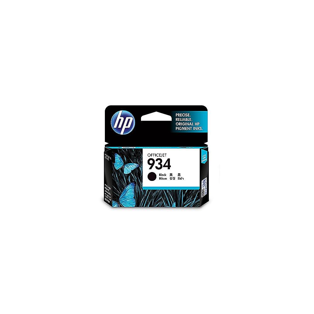 HP 934 Original Druckerpatrone Schwarz C2P19AE für ca. 400 Seiten, HP, 934, Original, Druckerpatrone, Schwarz, C2P19AE, ca., 400, Seiten