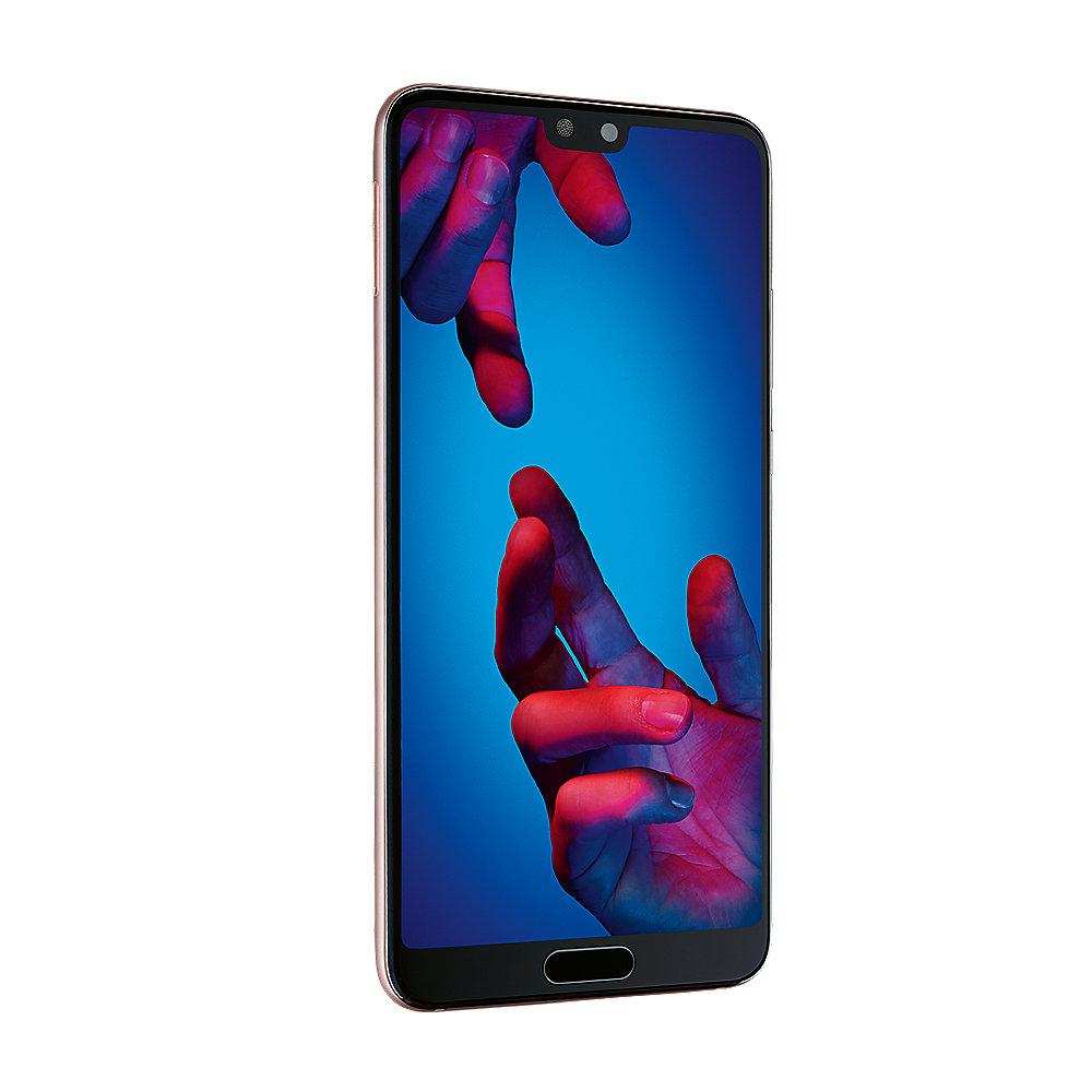 HUAWEI P20 pink Dual-SIM Android 8.0 Smartphone mit Leica Dual-Kamera