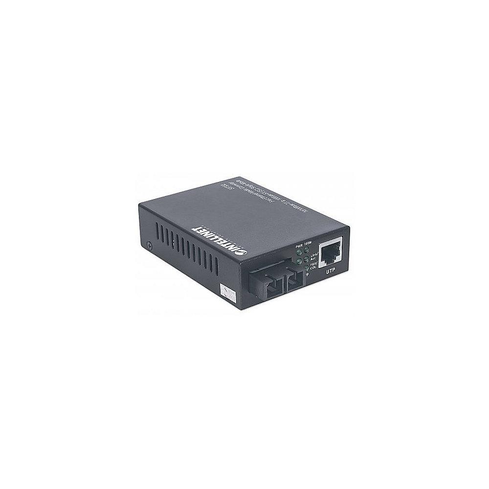 Intellinet Fast Ethernet Medienkonverter SC Singlemode 20km