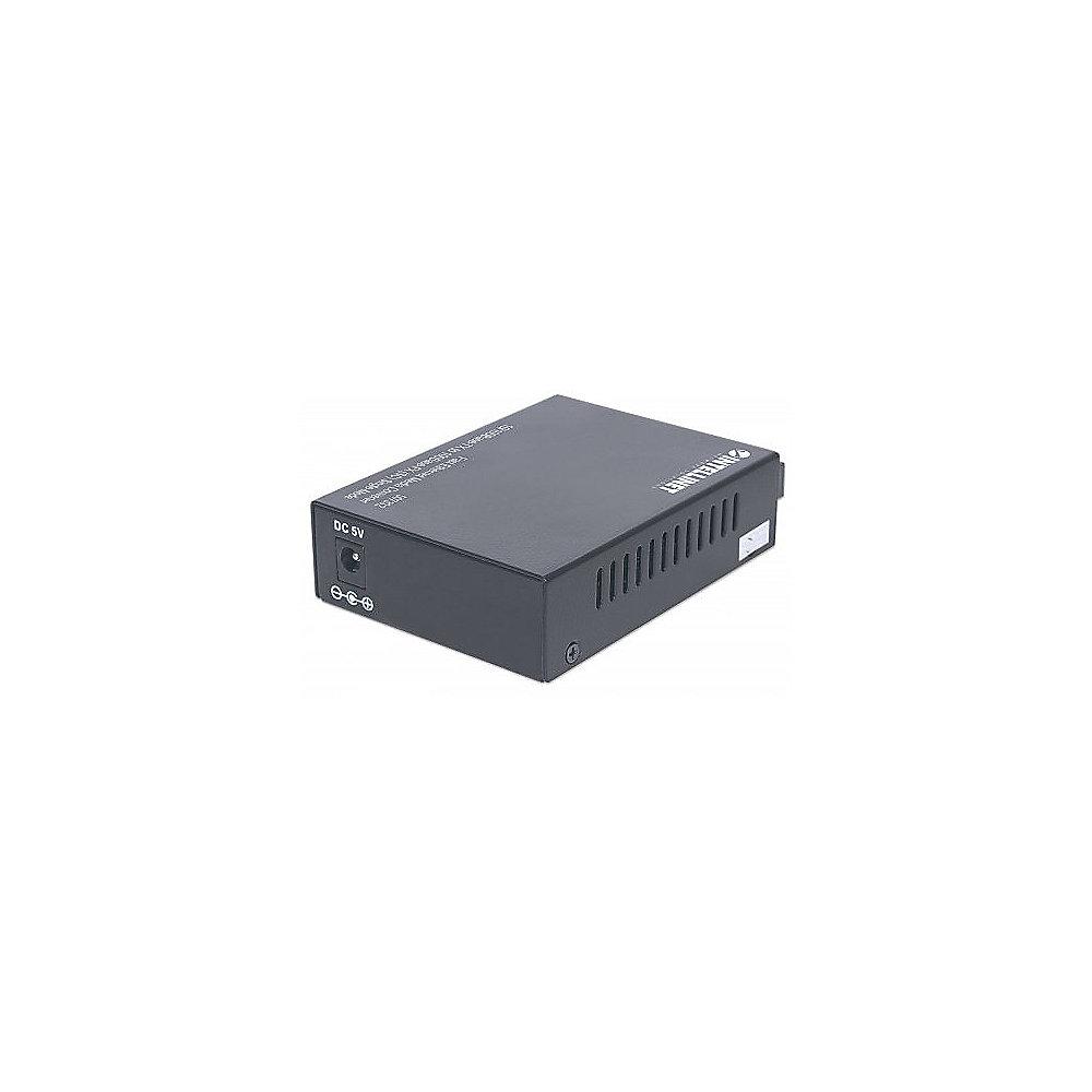 Intellinet Fast Ethernet Medienkonverter SC Singlemode 20km