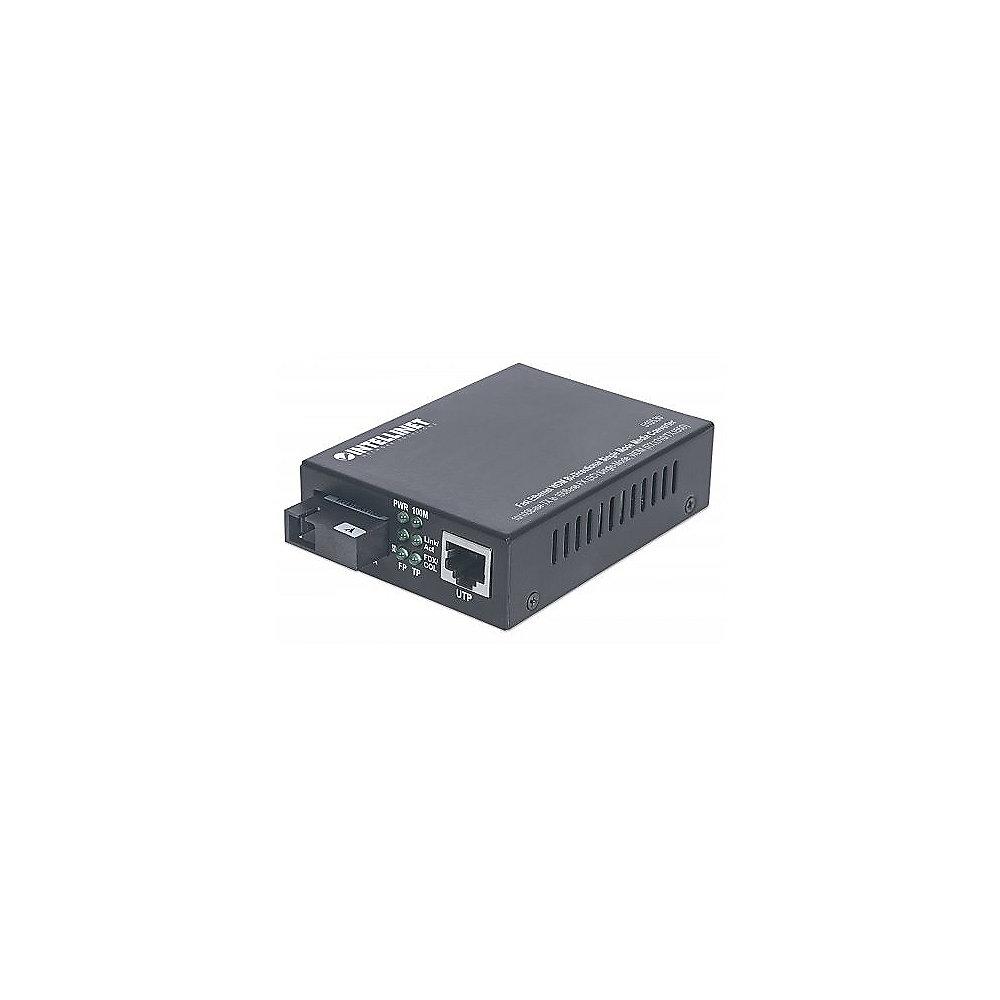 Intellinet Gb Ethernet WDM Medienkonverter SC Singlemode RX1550/TX1310 20km, Intellinet, Gb, Ethernet, WDM, Medienkonverter, SC, Singlemode, RX1550/TX1310, 20km