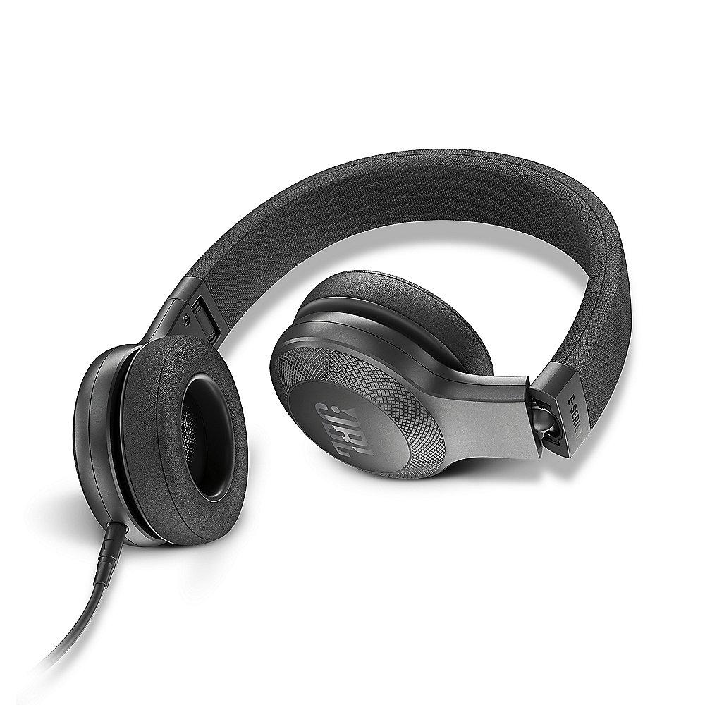 JBL E35 Schwarz- On Ear- Kopfhörer mit Mikrofon Kabelfernbedienung, JBL, E35, Schwarz-, On, Ear-, Kopfhörer, Mikrofon, Kabelfernbedienung