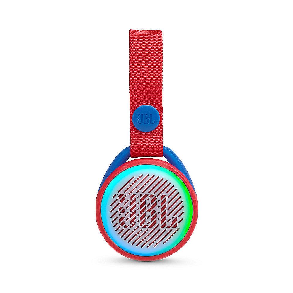 JBL JR Pop rot Tragbarer Bluetooth-Lautsprecher f. Kinder wasserdicht nach IPX7, JBL, JR, Pop, rot, Tragbarer, Bluetooth-Lautsprecher, f., Kinder, wasserdicht, IPX7