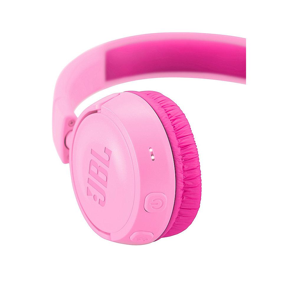 JBL JR300BT - On Ear-Bluetooth Kopfhörer für Kinder pink
