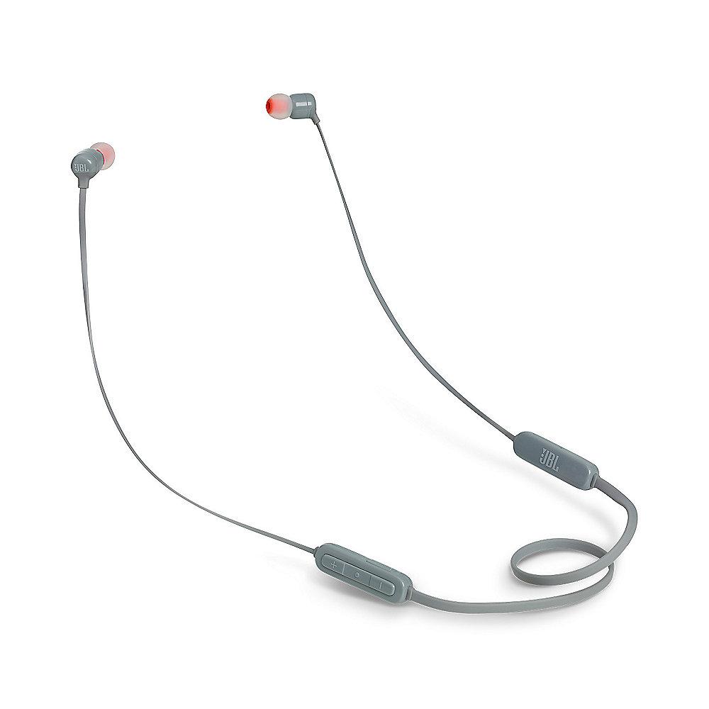 JBL T110BT Grau - Bluetooth In Ear-Kopfhörer mit Mikrofon, JBL, T110BT, Grau, Bluetooth, Ear-Kopfhörer, Mikrofon