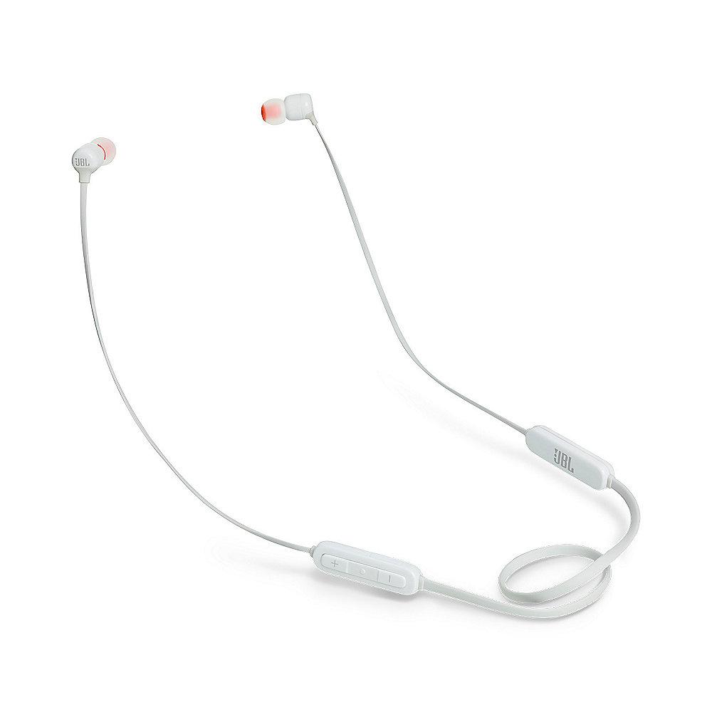 JBL T110BT Weiß - Bluetooth In Ear-Kopfhörer mit Mikrofon, JBL, T110BT, Weiß, Bluetooth, Ear-Kopfhörer, Mikrofon